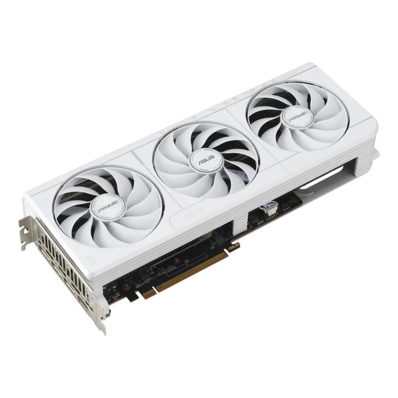 Graphics Card-ASUS-AMD-Radeon RX 9070 XT-2460 MHz-16 GB-GDDR6-256 bit-PCI Express 5.0-Active-PRIME-RX9070XT-O16G-WH