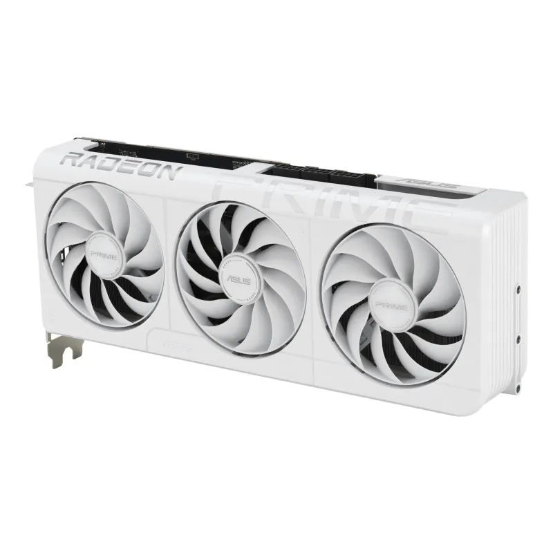 Graphics Card-ASUS-AMD-Radeon RX 9070 XT-2460 MHz-16 GB-GDDR6-256 bit-PCI Express 5.0-Active-PRIME-RX9070XT-O16G-WH
