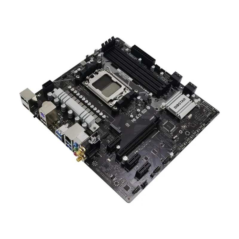 Mainboard-BIOSTAR-AMD A620-SAM5-Micro-ATX-Memory DDR5-Memory slots 4-1xPCI-Express 3.0 1x-2xPCI-Express 4.0 1x-1xPCI-Express 4.0