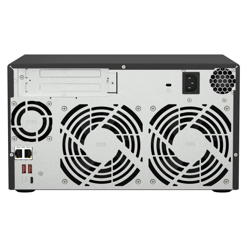 QNAP - 8-Bay QTS and QuTS hero NAS - TS-873A-8G - Up to 8 HDD-SSD Hot-Swap - AMD Ryzen - Ryzen V1500B Quad-Core - Processor