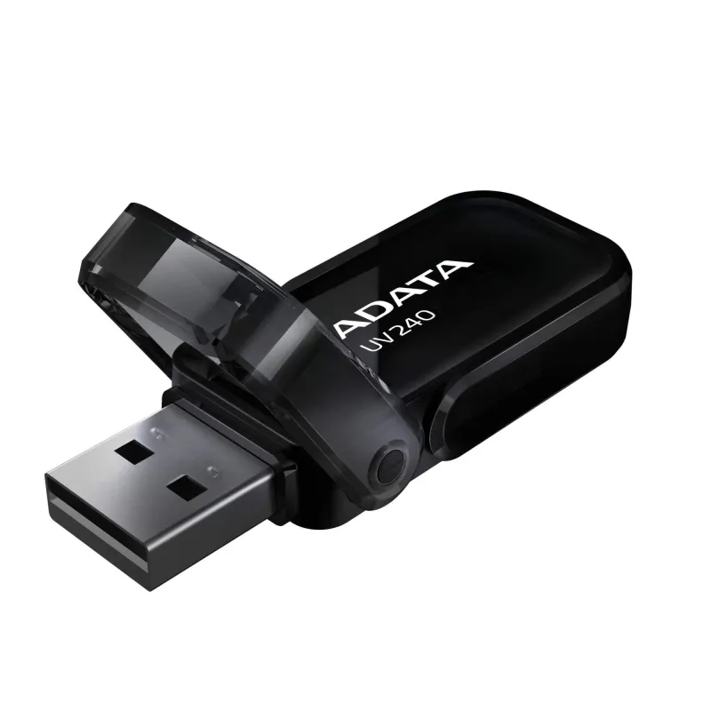Memory drive flash usb2 32gb-black auv240-32g-rbk adata