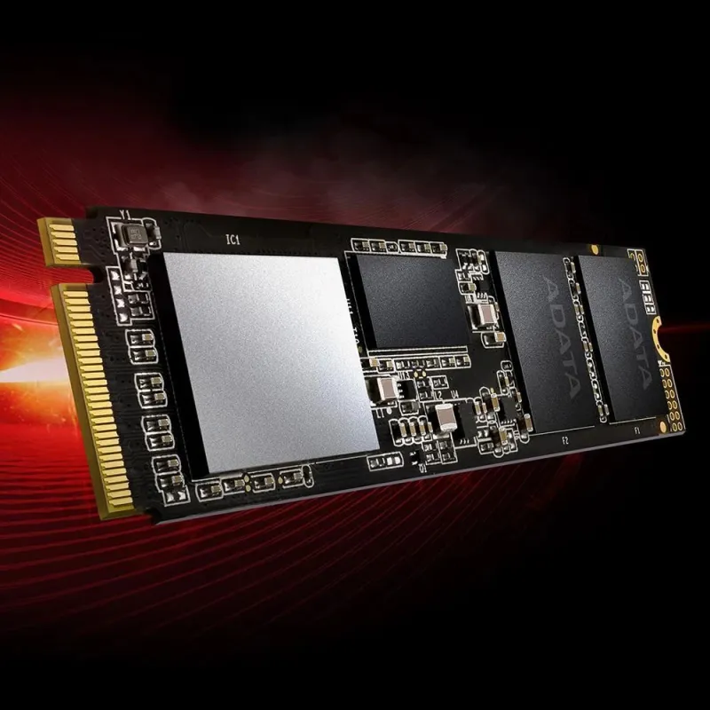 SSD-ADATA-XPG SX8200 Pro-512GB-M.2-PCIE-NVMe-TLC-Write speed 2300 MBytes-sec-Read speed 3500 MBytes-sec-3.5mm-TBW 320 TB-MTBF