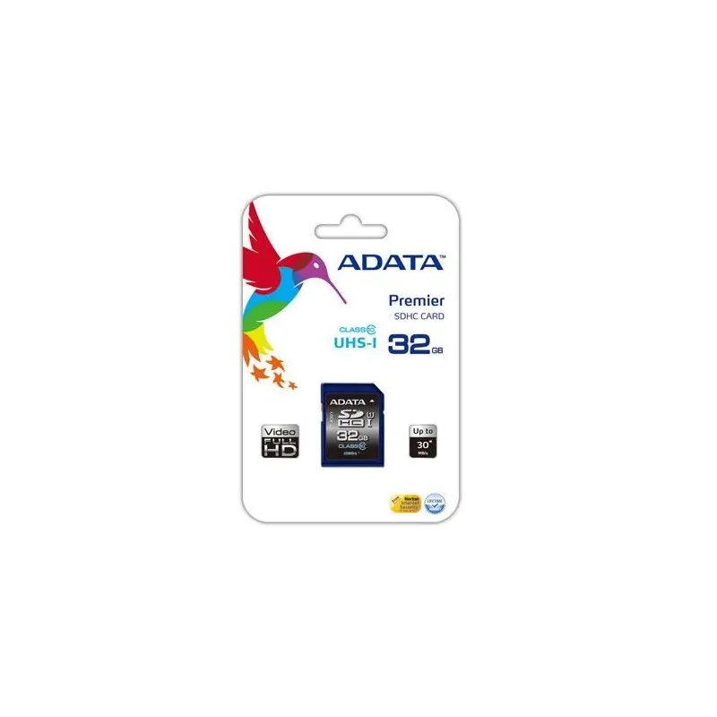 Memory secure digital hc 32gb-class10 asdh32guicl10-r a-data