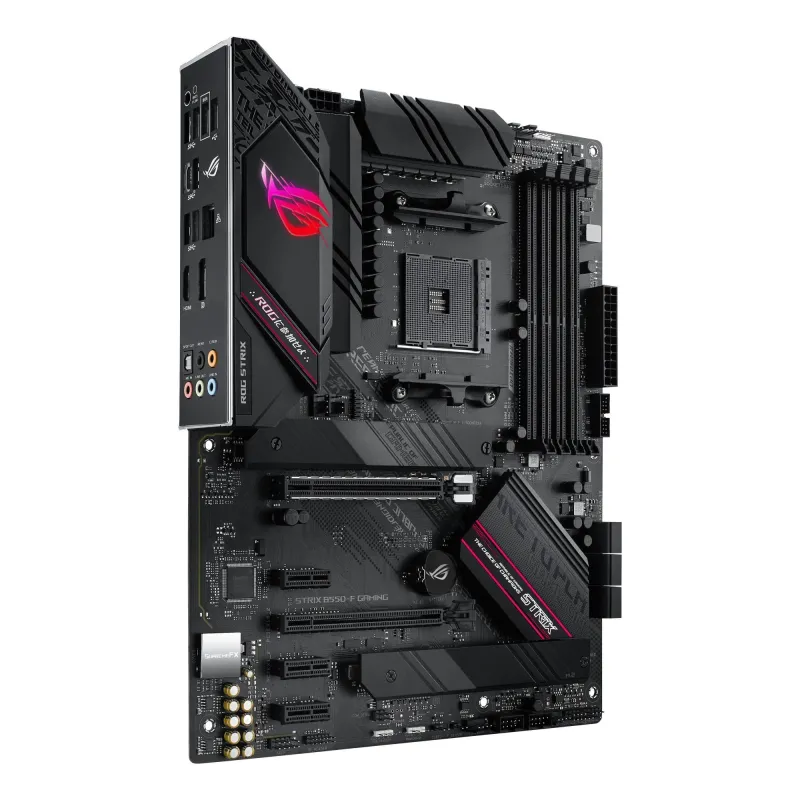 Mainboard-ASUS-AMD B550-SAM4-ATX-3xPCI-Express 3.0 1x-1xPCI-Express 3.0 16x-2xM.2-1xPCI-Express 4.0 16x-Memory DDR4-Memory slots