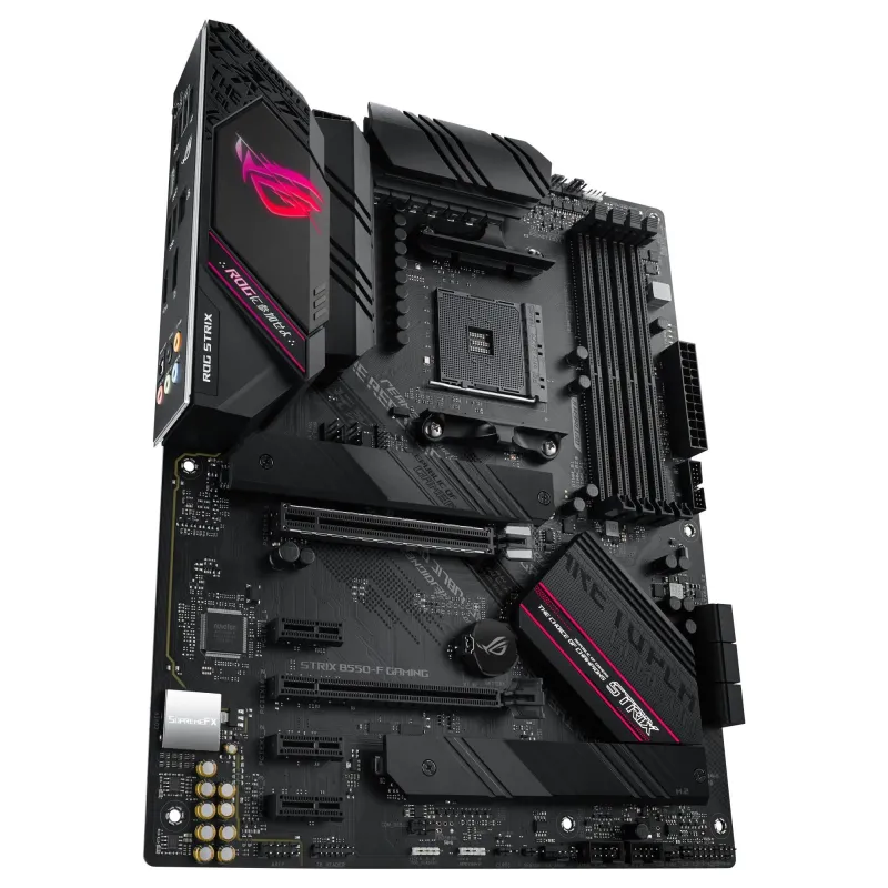 Mainboard-ASUS-AMD B550-SAM4-ATX-3xPCI-Express 3.0 1x-1xPCI-Express 3.0 16x-2xM.2-1xPCI-Express 4.0 16x-Memory DDR4-Memory slots