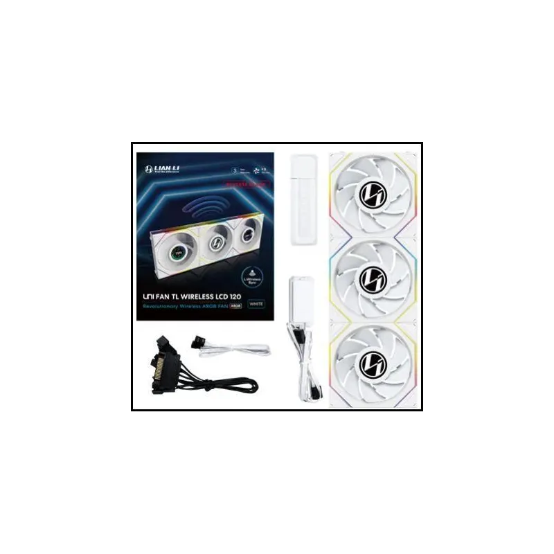 Case fan 120mm wrl 3pcs-g99.12rtllcd1w3w.00 lian li