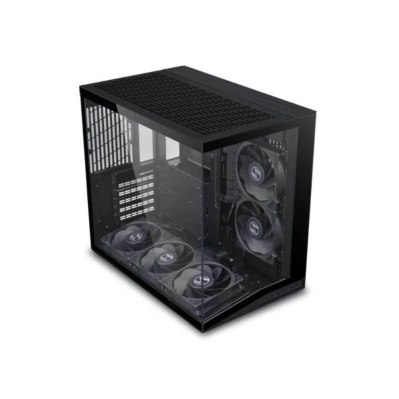 Case-LIAN LI-O11 DYNAMIC MINI V2 FLOW-MiniTower-Colour Black-G99.O11DMIV2FX.00