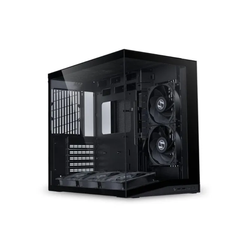Case-LIAN LI-O11 DYNAMIC MINI V2 FLOW-MiniTower-Colour Black-G99.O11DMIV2FX.00