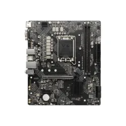Mainboard-MSI-PRO H610M-G-Intel H610-LGA 1700-micro ATX-RAM DDR5-SDRAM-2xSlots-1xPCI Express x1 slots-1xPCI Express x16