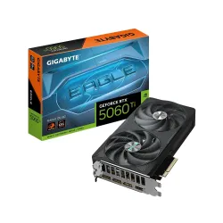 Graphics Card-GIGABYTE-NVIDIA GeForce RTX 5060 Ti-8 GB-GDDR7-128 bit-PCIE 5.0 16x-Dual Slot Fansink-GV-N506TEAGLEOC-8GD