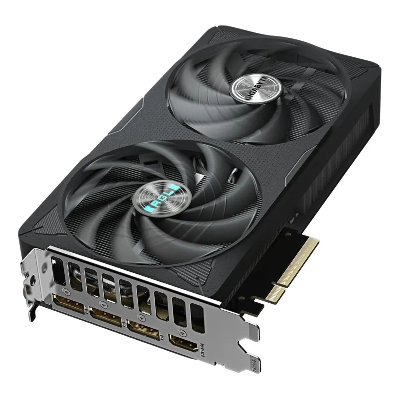 Graphics Card-GIGABYTE-NVIDIA GeForce RTX 5060 Ti-8 GB-GDDR7-128 bit-PCIE 5.0 16x-Dual Slot Fansink-GV-N506TEAGLEOC-8GD