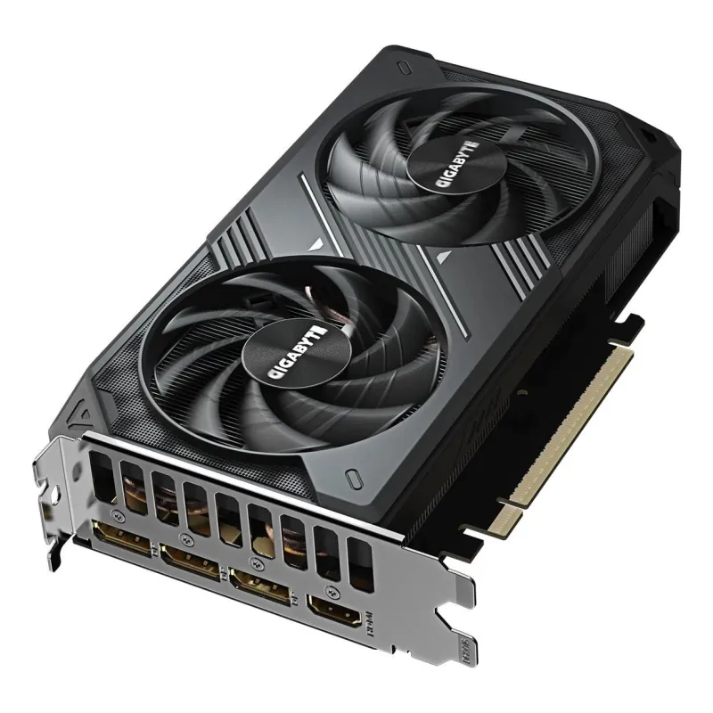 Graphics Card-GIGABYTE-NVIDIA-GeForce RTX 5060-2512 MHz-8 GB-GDDR7-128 bit-PCI Express 5.0-Active-GV-N5060WF2MAXOC-8GD
