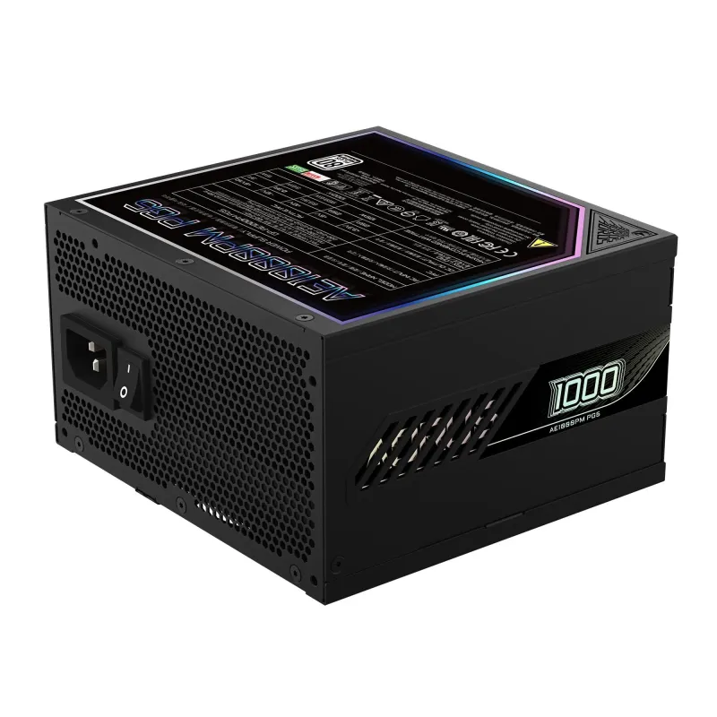 Power Supply-NZXT-GP-AE1000PM PG5-1000 Watts-Efficiency 80 PLUS PLATINIUM-PFC Active-MTBF 100000 hours-GP-AE1000PMPG5