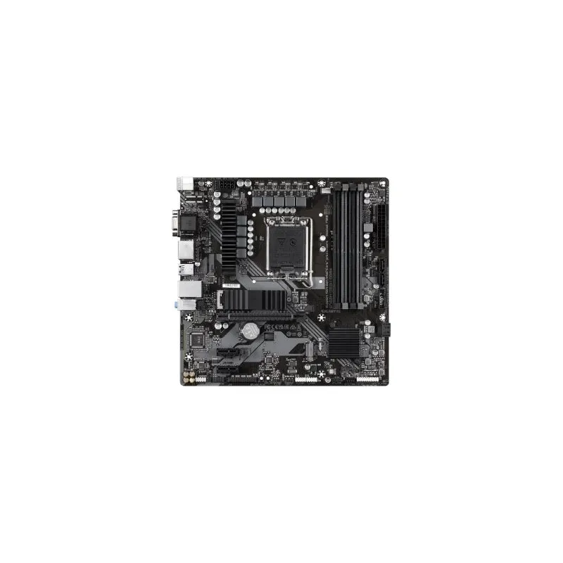 Mainboard-GIGABYTE-Intel B760 Express-LGA1700-Micro-ATX-Memory DDR4-Memory slots 4-2xPCI-Express 3.0 1x-1xPCI-Express 4.0