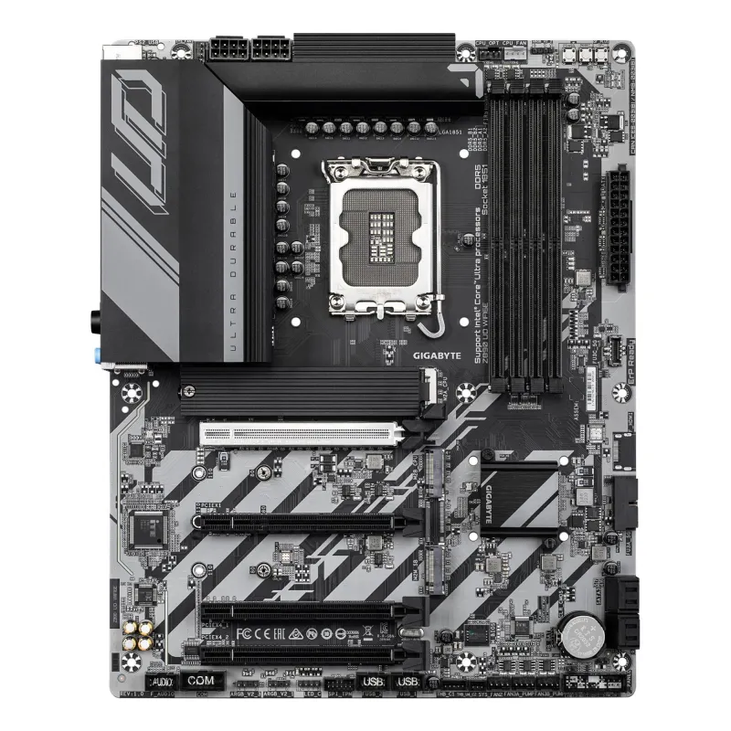 Mainboard-GIGABYTE-Intel Z890-LGA1851-ATX-Memory DDR5-Memory slots 4-1xPCI-Express 4.0 1x-2xPCI-Express 4.0 4x -1xPCI-Express