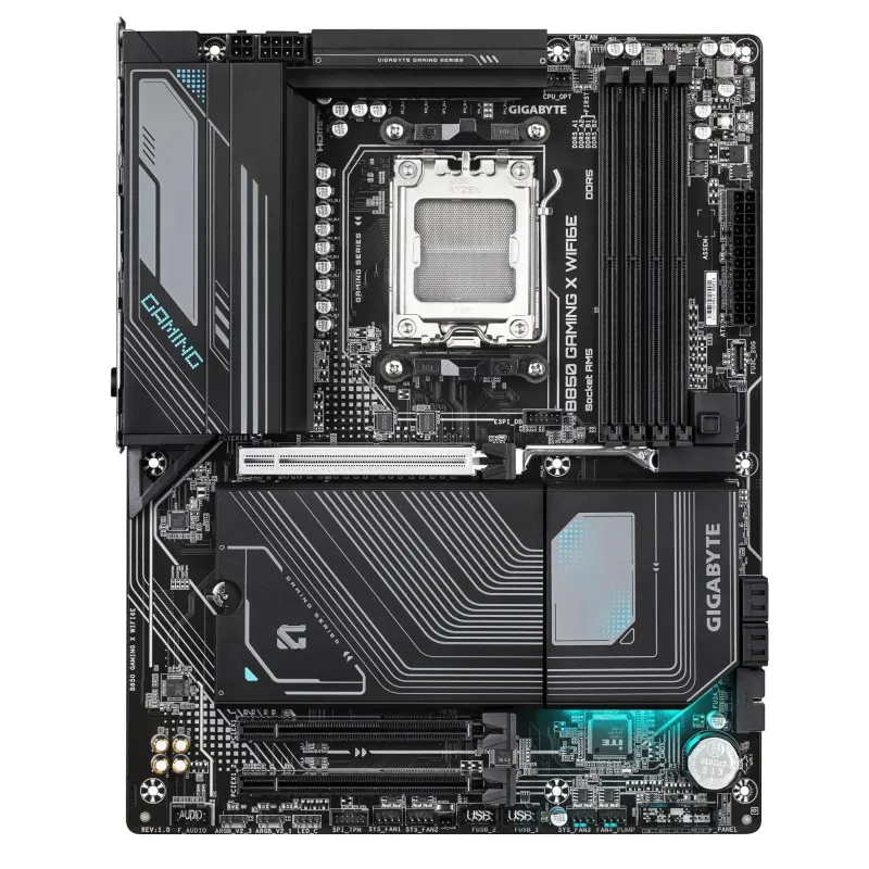 Gigabyte B850 GAMING X WIFI6E - Processor family AMD - Processor socket AM5 - DDR5 - Supported hard disk drive interfaces SATA,