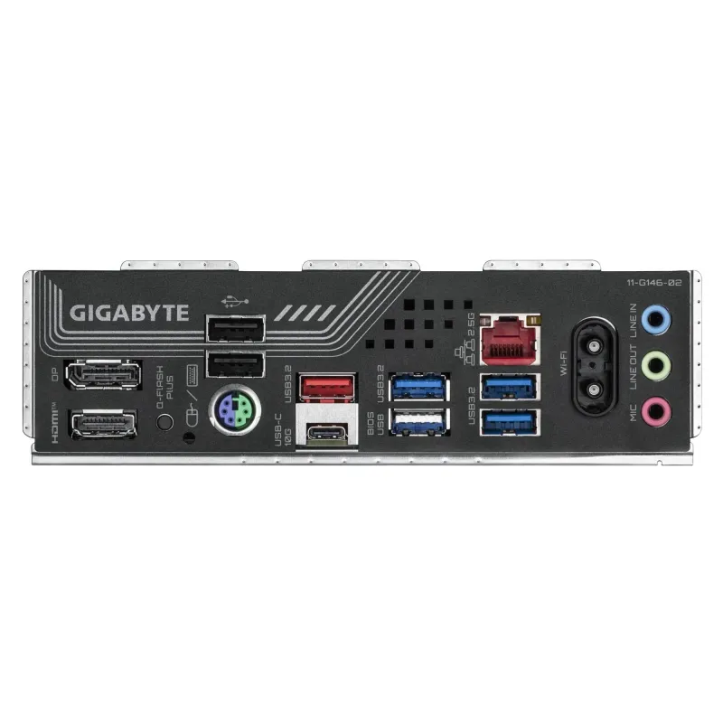 Gigabyte B850 GAMING X WIFI6E - Processor family AMD - Processor socket AM5 - DDR5 - Supported hard disk drive interfaces SATA,
