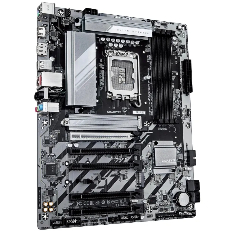 Mainboard-GIGABYTE-Intel B860 Express-LGA1851-ATX-Memory DDR5-5xPCI-Express