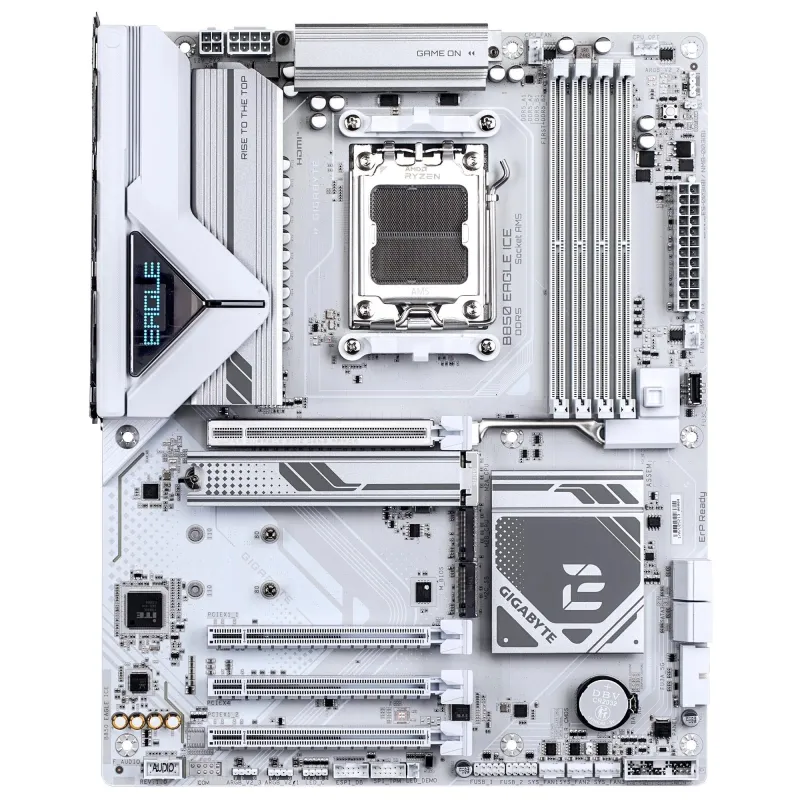 Mainboard-GIGABYTE-AMD B850-SAM5-ATX-Memory DDR5-Memory slots 4-2xPCI-Express 3.0 1x-1xPCI-Express 4.0 4x -1xPCI-Express 5.0