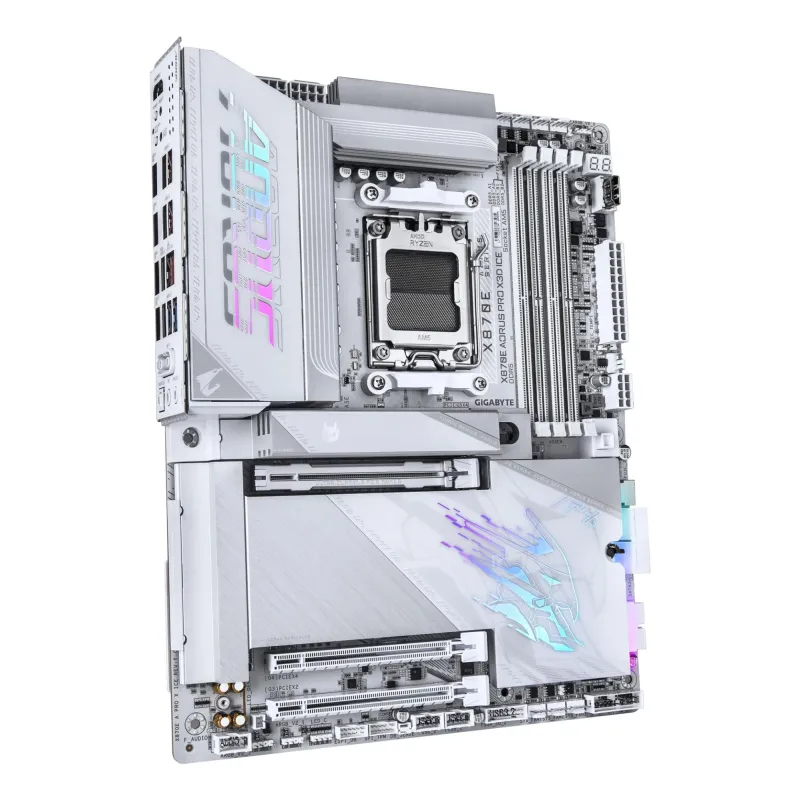 Mainboard-GIGABYTE-AMD X870E-Socket AM5-ATX-RAM DDR5-SDRAM-4xSlots-Wi-Fi Yes-Bluetooth Yes-4xNumber of M.2 ,M, slots-X870E A PRO
