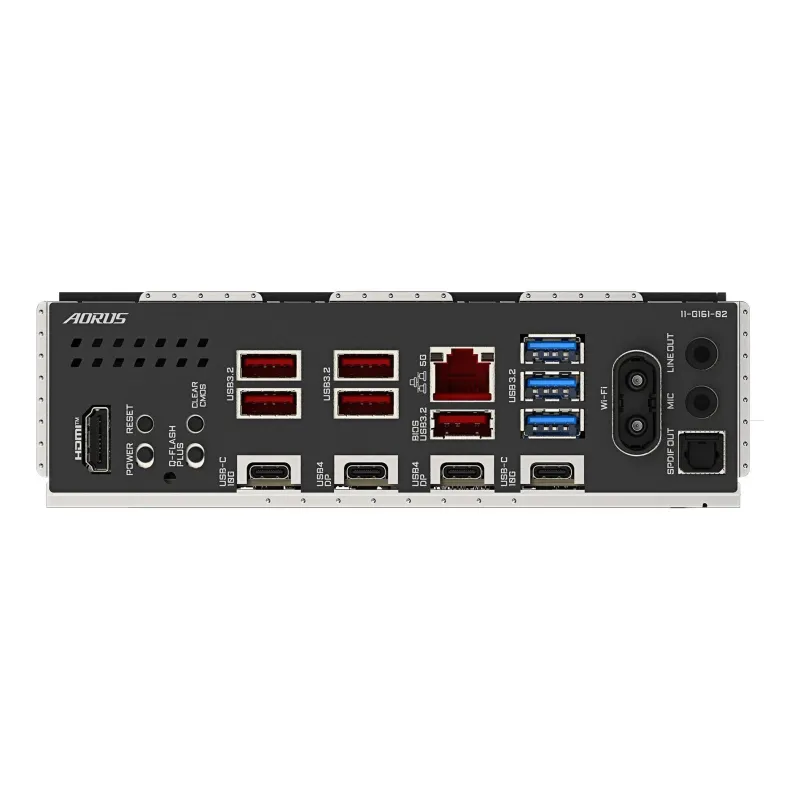 Mainboard-GIGABYTE-AMD X870E-Socket AM5-ATX-RAM DDR5-SDRAM-4xSlots-Wi-Fi Yes-Bluetooth Yes-4xNumber of M.2 ,M, slots-GIGABYTE