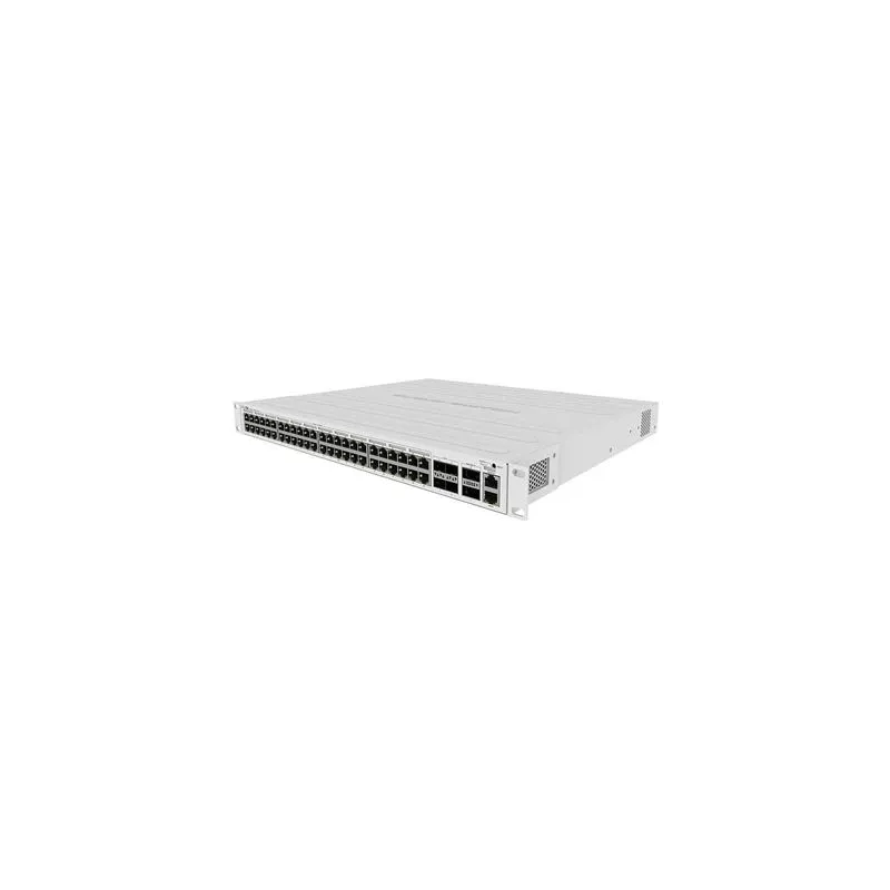 Switch-MIKROTIK-CRS354-48P-4S+2Q+RM-Type L3-4xSFP+-2xQSFP+-1-PoE ports 48-CRS354-48P-4S+2Q+RM