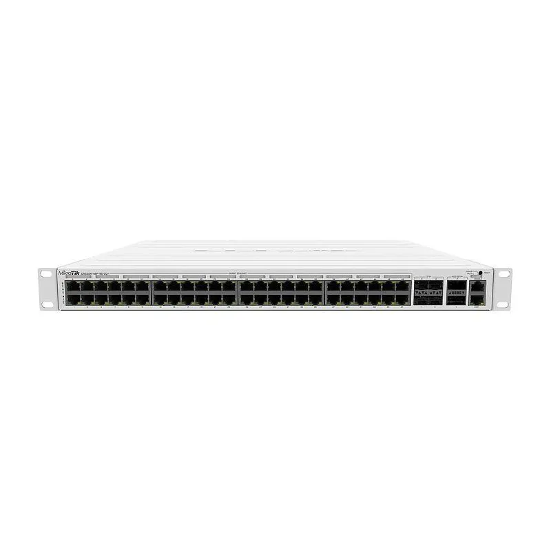 Switch-MIKROTIK-CRS354-48P-4S+2Q+RM-Type L3-4xSFP+-2xQSFP+-1-PoE ports 48-CRS354-48P-4S+2Q+RM