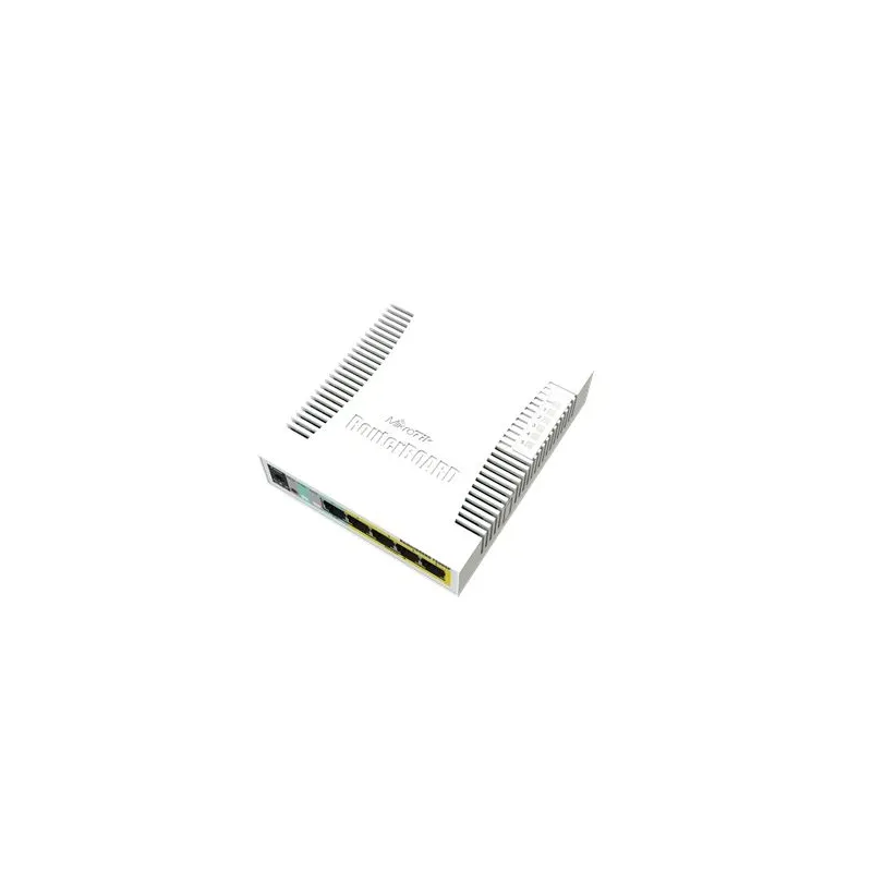 Switch-MIKROTIK-CSS106-1G-4P-1S-5x10Base-T - 100Base-TX - 1000Base-T-1xSFP-CSS106-1G-4P-1S