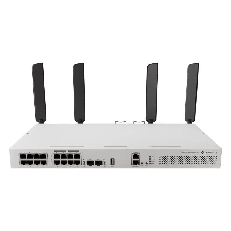 Switch-MIKROTIK-CRS418-8P-8G-2S+RM-Type L3-PoE ports 8-CRS4188P8G-2S+5AXQ2AXQ-RM