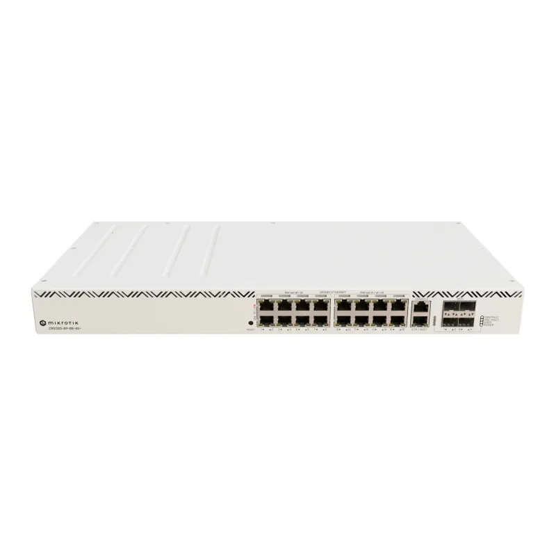 Switch-MIKROTIK-CRS320-8P-8B-4S+RM-17x10Base-T - 100Base-TX - 1000Base-T-4xSFP+-CRS320-8P-8B-4S+RM