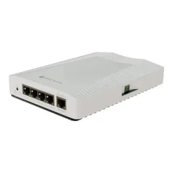 MikroTik Ethernet switch - CRS304-4XG-IN - Ethernet switch - Desktop, DIN rail mountable - 10 Gbps ,RJ-45, ports quantity 4