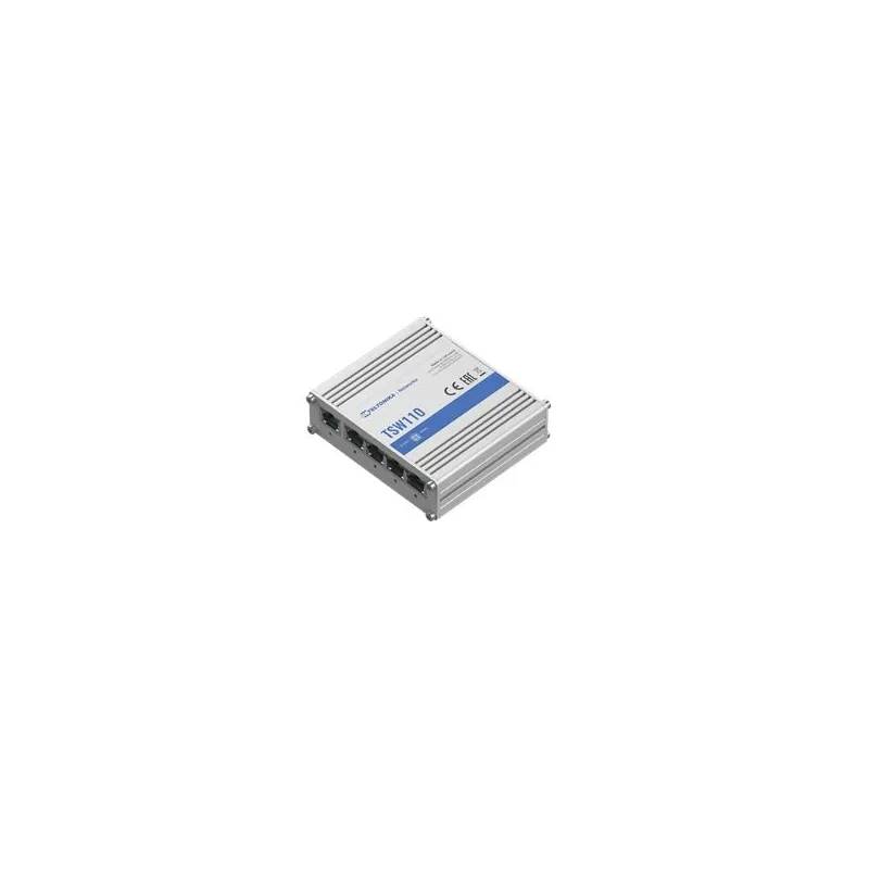 Switch-TELTONIKA-TSW110000000-Switch type Unmanaged-Switch layer L2-5xRJ-45 ports-RJ-45 Ports Type Gigabit Ethernet