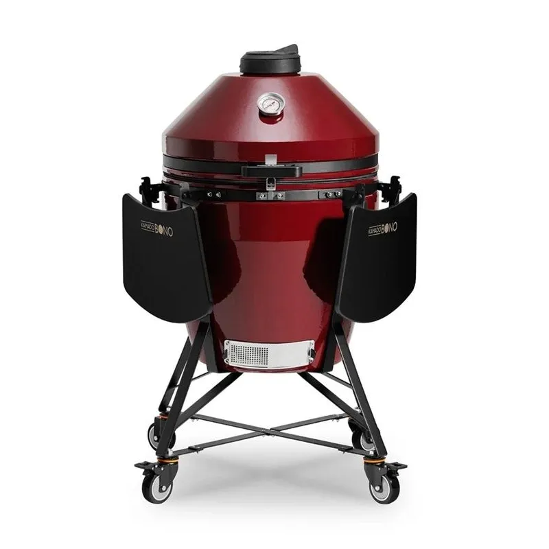 Grils Kamado Bono GRANDE EVO 25. sarkana. 80 cm