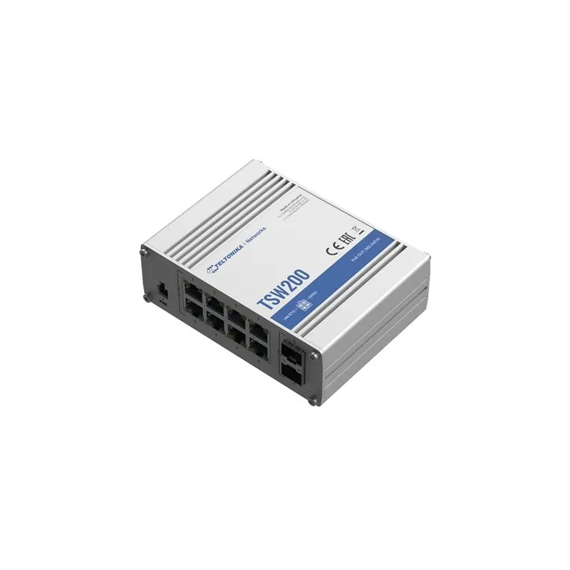 Switch-TELTONIKA-TSW2000000B0-PoE ports 8-240 Watts-TSW200