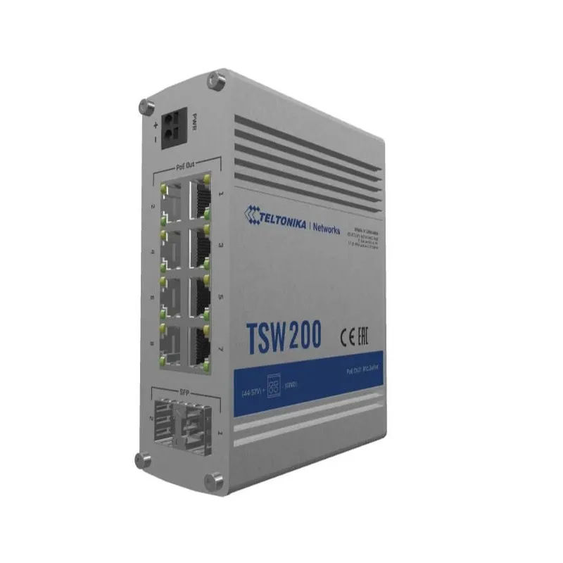 Switch-TELTONIKA-TSW2000000B0-PoE ports 8-240 Watts-TSW200