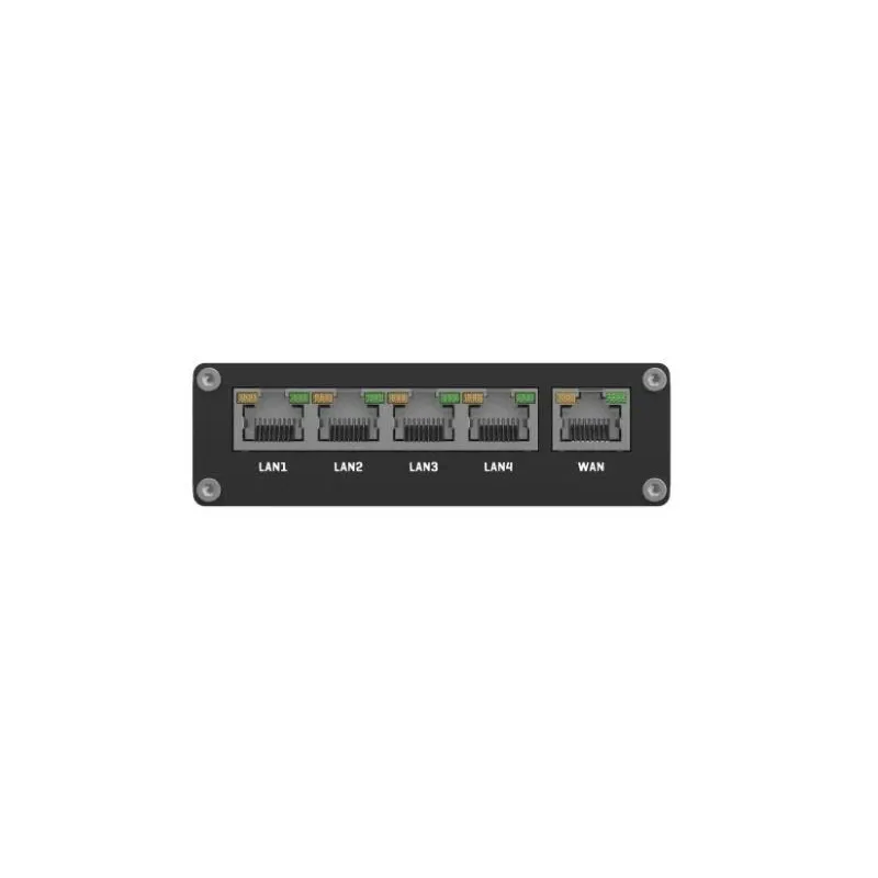 Ethernet Router - RUT301 - No Wi-Fi - 10-100 Mbit-s - Ethernet LAN ,RJ-45, ports 5 - Mesh Support No - MU-MiMO No - No mobile