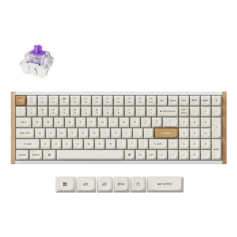 Keyboard wrl k4 he special ed-white k4h-q1 keychron