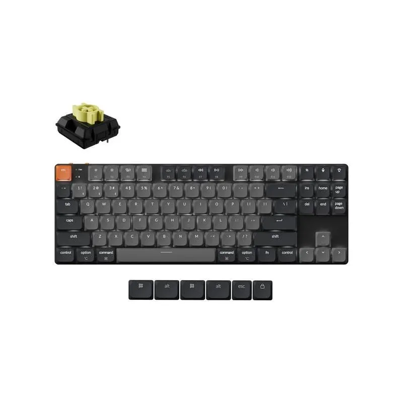 Keyboard wrl k1-black k1x-a4 keychron