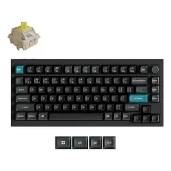 Keyboard wrl q1 ultra-black q1u-m4 keychron