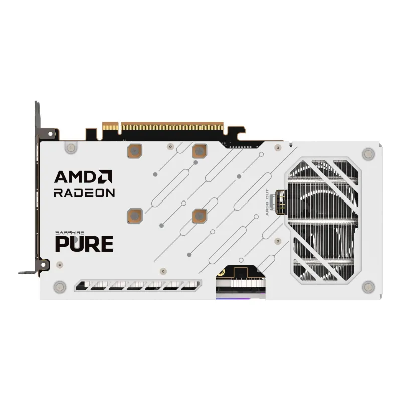 Graphics Card-SAPPHIRE-AMD Radeon RX 9060 XT-16 GB-GDDR6-128 bit-Dual Slot Fansink-11350-02-20G