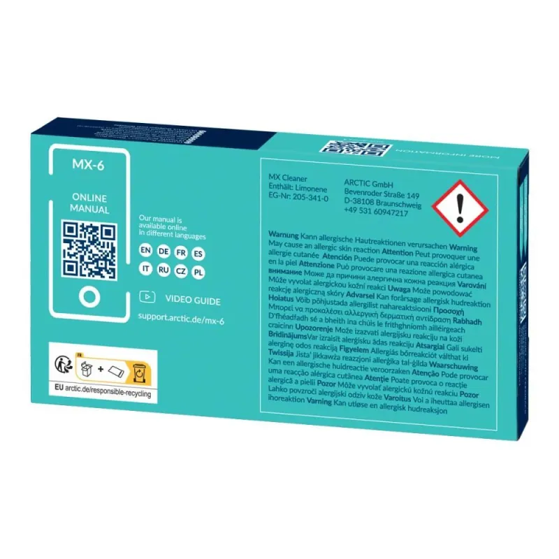 Cpu cooler acc thermal paste-actcp00084a arctic