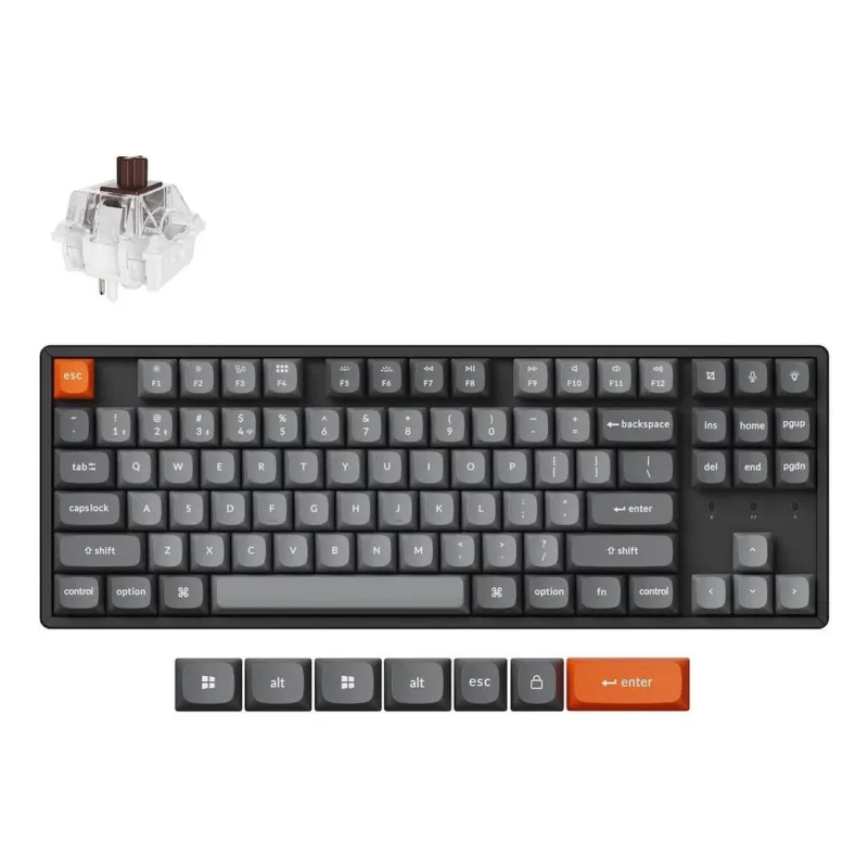 Keyboard wrl k8 max rgb-black k8m-j3 keychron