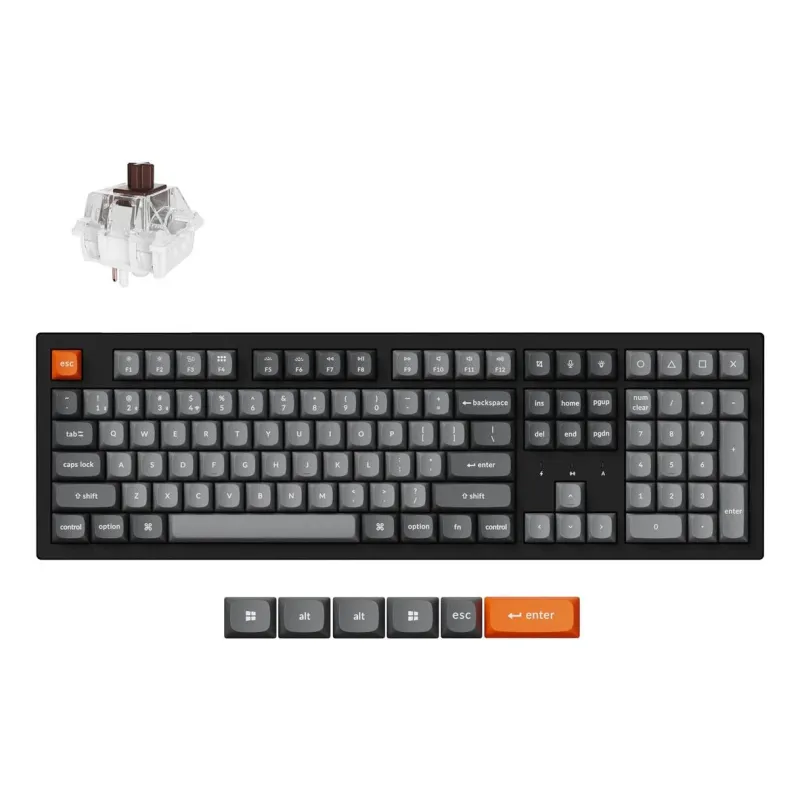 Keyboard wrl k10 max rgb-black k10m-h3 keychron