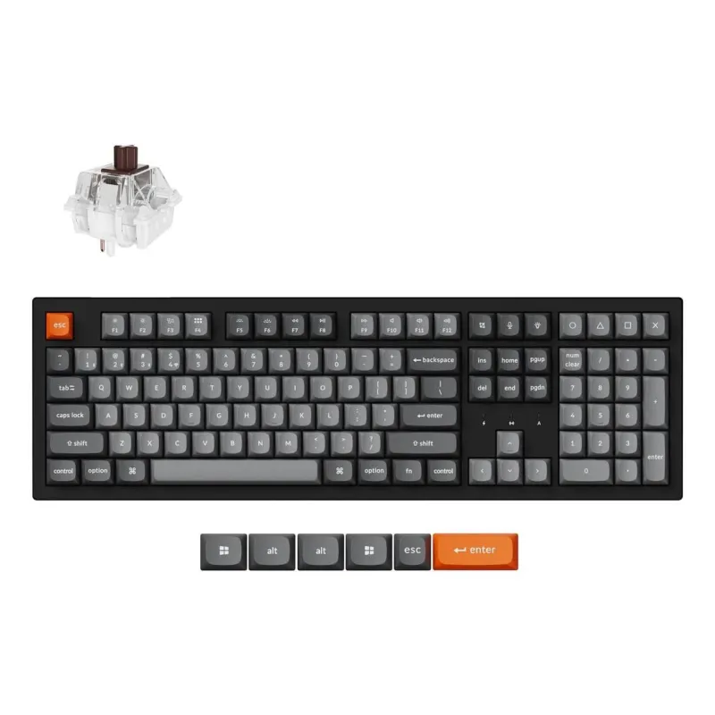 Keyboard wrl k10 max rgb-black k10m-h3 keychron