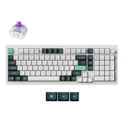 Keyboard wrl q5 he rgb-shell white q5h-p1 keychron