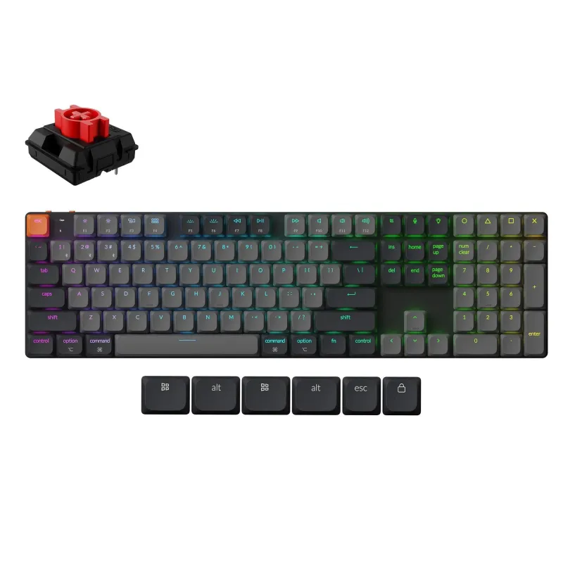 Keyboard wrl k5 rgb-black k5x-h1 keychron