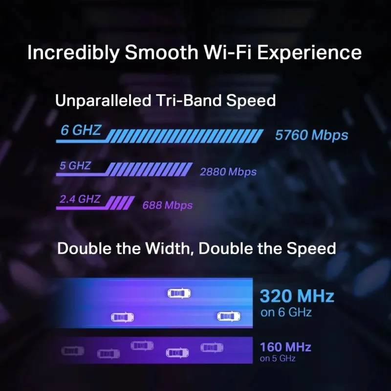 Wrl adapter 9300mbps wi-fi 7-archer tbe550e tp-link
