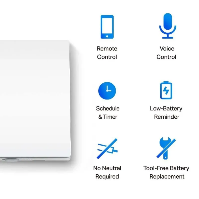 Smart Home Device-TP-LINK-TAPO S210-White-TAPOS210
