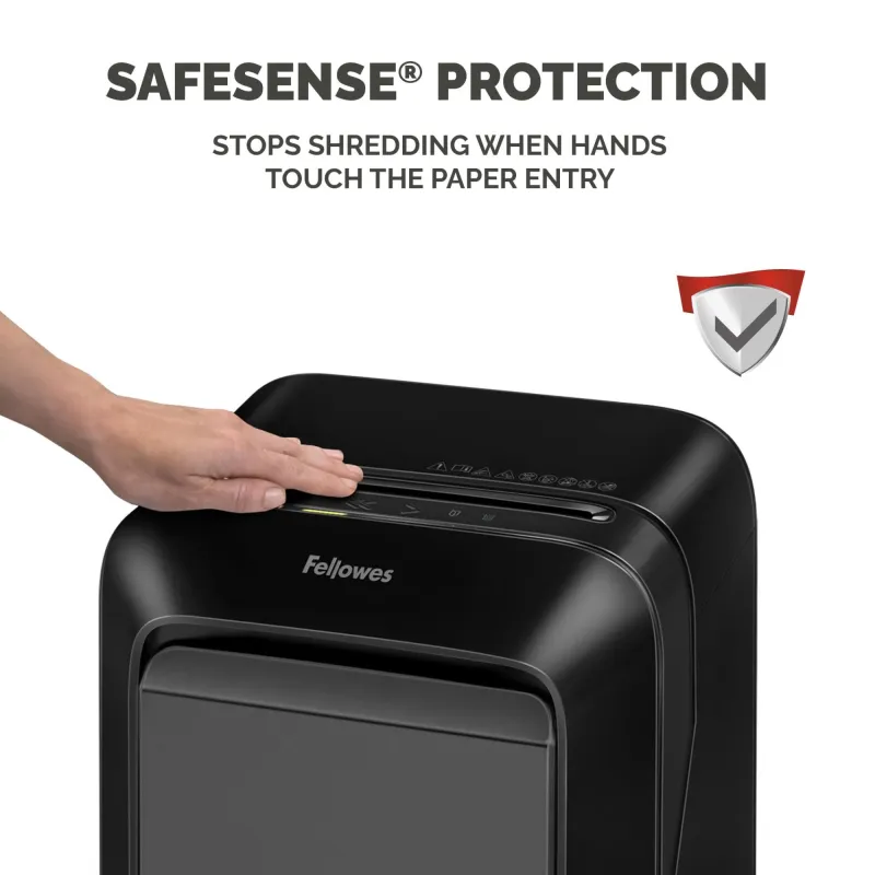 Shredder powershred lx210-black 5502501 fellowes