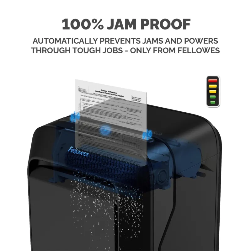 Shredder powershred lx210-black 5502501 fellowes